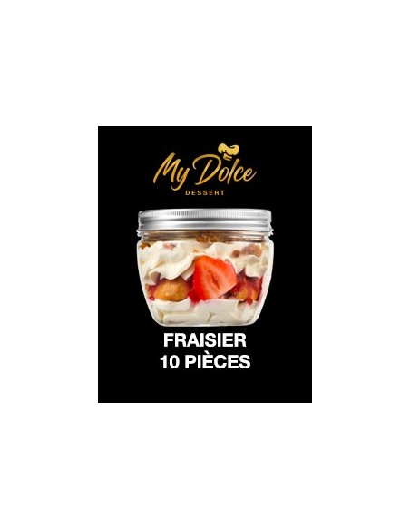 FRAISIER - 10 PIÈCES