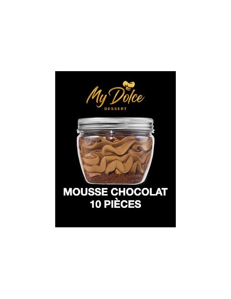 MOUSSE CHOCO - 10 PIÈCES